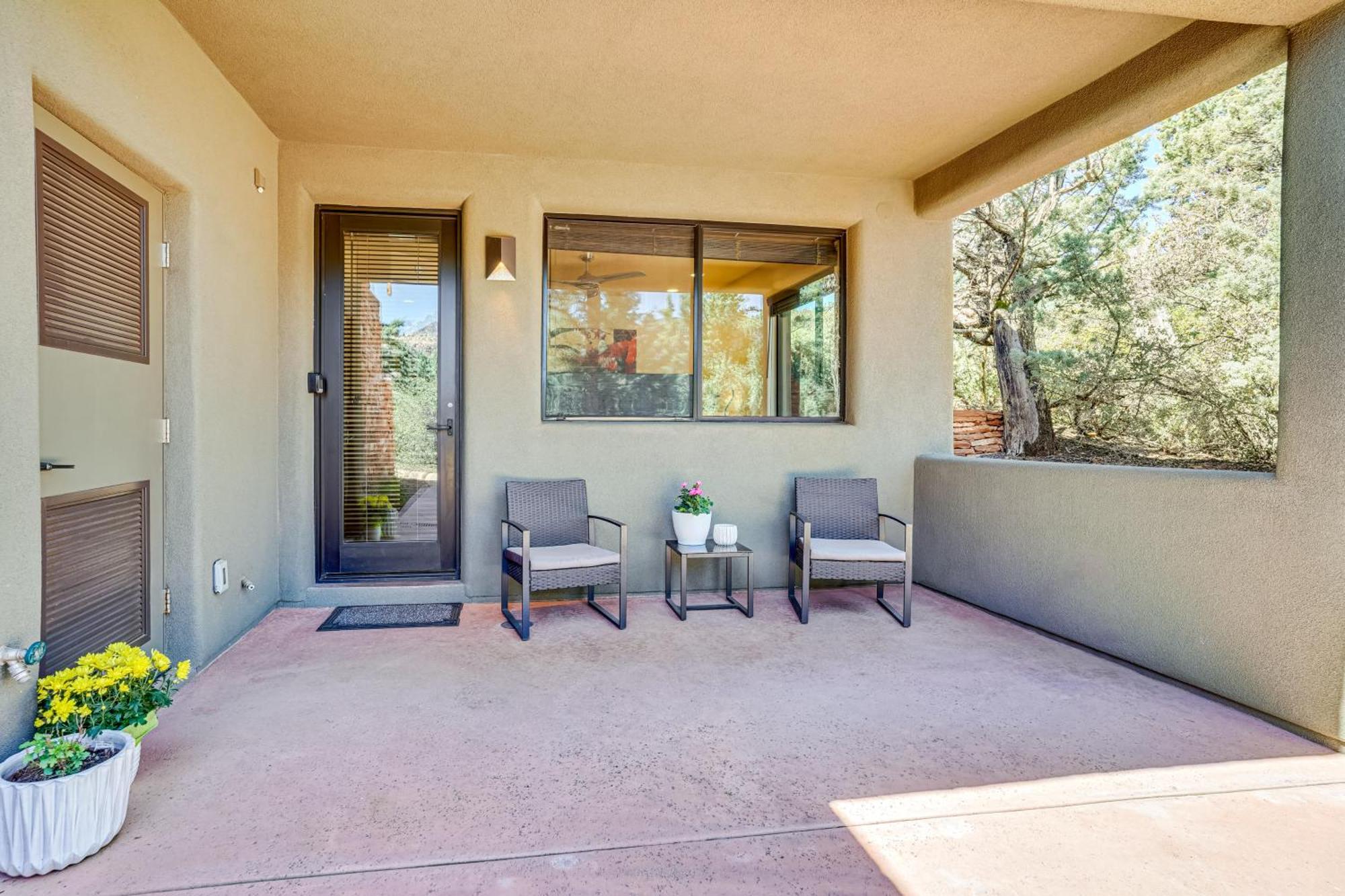 Апартаменты Sedona Couples Retreat With Patio Walk To Trails! Экстерьер фото